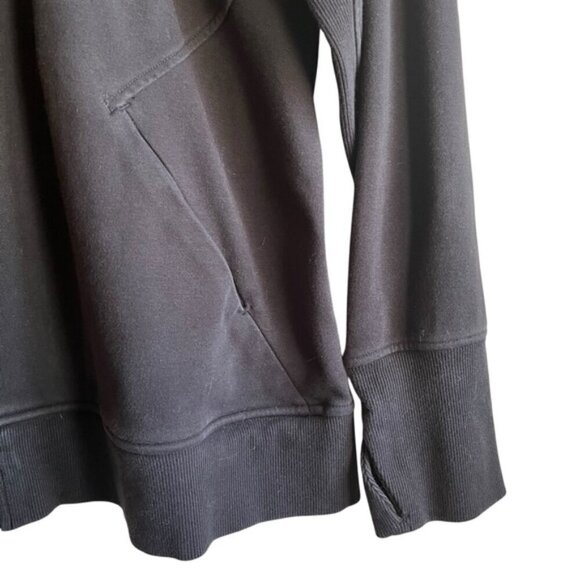 Athleta Zip-Up Triumph Hoodie 1X Black Jacket - Picture 6 of 13